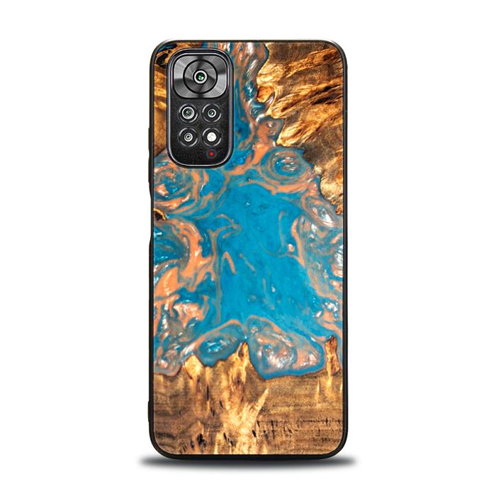 Xiaomi REDMI NOTE 11 / 11S Handyhülle aus Harz und Holz - SYNERGY#B22