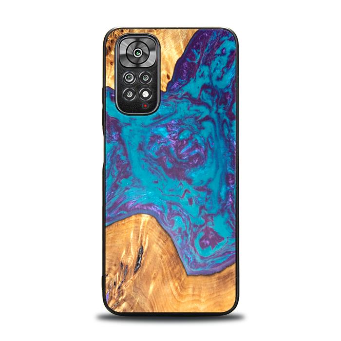 Xiaomi REDMI NOTE 11 / 11S Handyhülle aus Harz und Holz - SYNERGY#B25