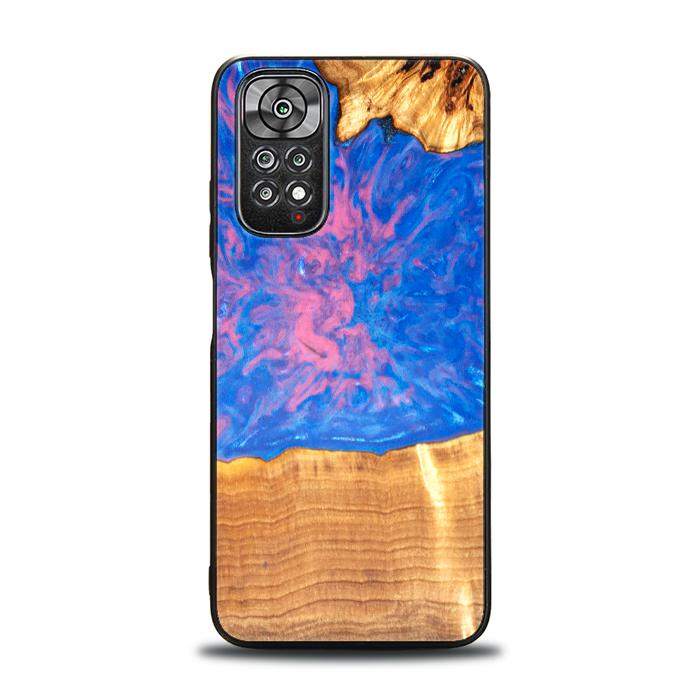 Xiaomi REDMI NOTE 11 / 11S Handyhülle aus Harz und Holz - SYNERGY#B29
