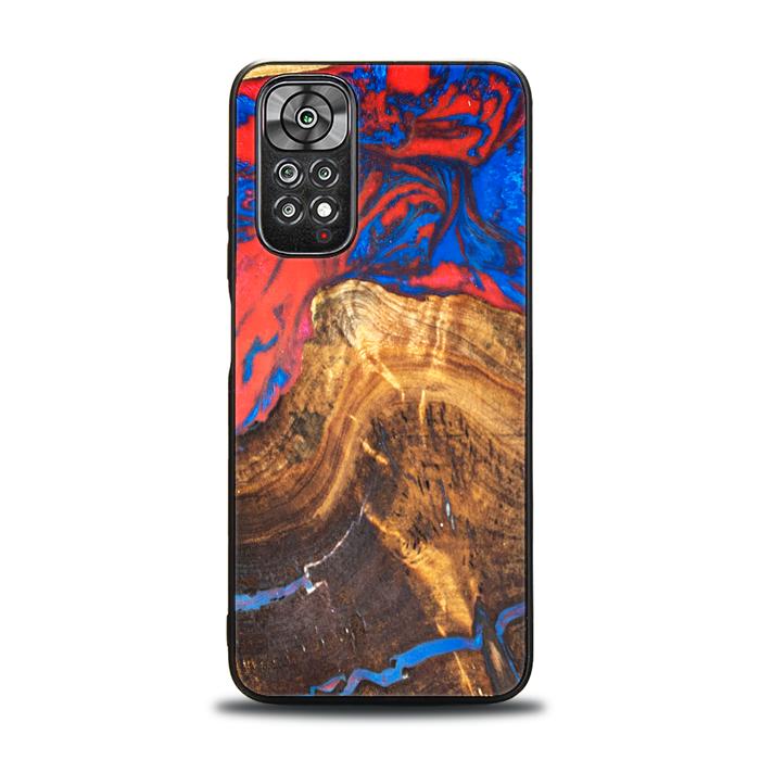 Xiaomi REDMI NOTE 11 / 11S Handyhülle aus Harz und Holz - SYNERGY#B31