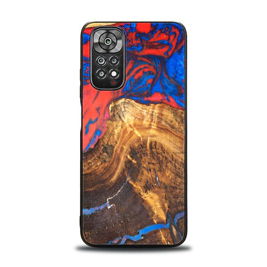 Xiaomi REDMI NOTE 11 / 11S Handyhülle aus Harz und Holz - SYNERGY#B31