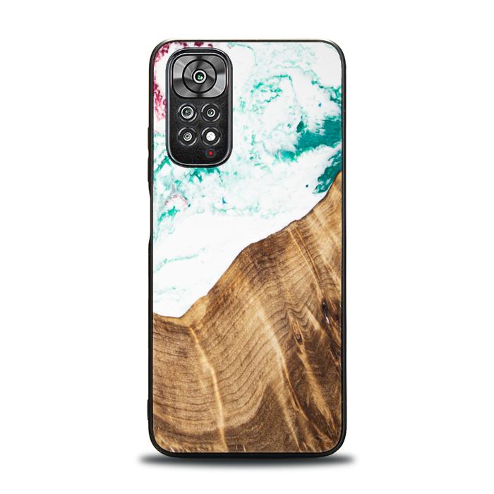 Xiaomi REDMI NOTE 11 / 11S Handyhülle aus Harz und Holz - SYNERGY#C14