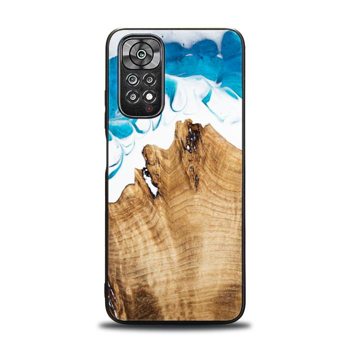 Xiaomi REDMI NOTE 11 / 11S Handyhülle aus Harz und Holz - SYNERGY#C41