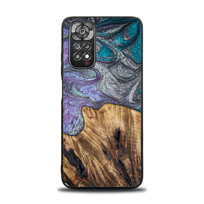 Xiaomi REDMI NOTE 11 / 11S Handyhülle aus Harz und Holz - SYNERGY#C47