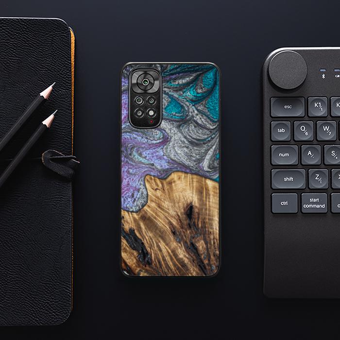 Xiaomi REDMI NOTE 11 / 11S Handyhülle aus Harz und Holz - SYNERGY#C47