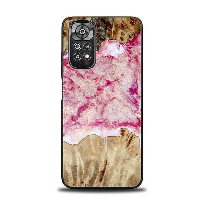 Xiaomi REDMI NOTE 11 / 11S Handyhülle aus Harz und Holz - Synergy#D101