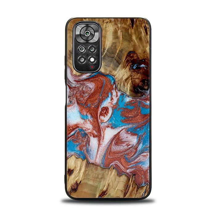 Xiaomi REDMI NOTE 11 / 11S Handyhülle aus Harz und Holz - Synergy#D103