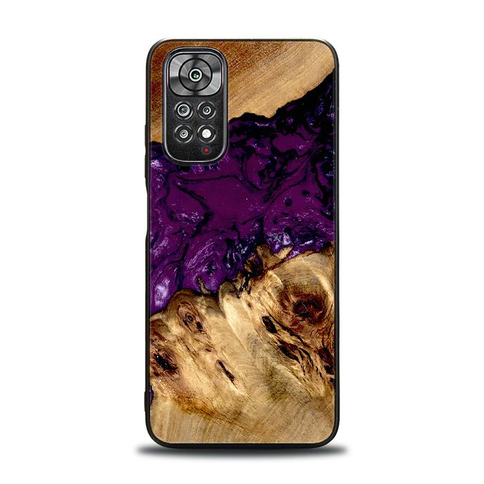 Xiaomi REDMI NOTE 11 / 11S Handyhülle aus Harz und Holz - Synergy#D113
