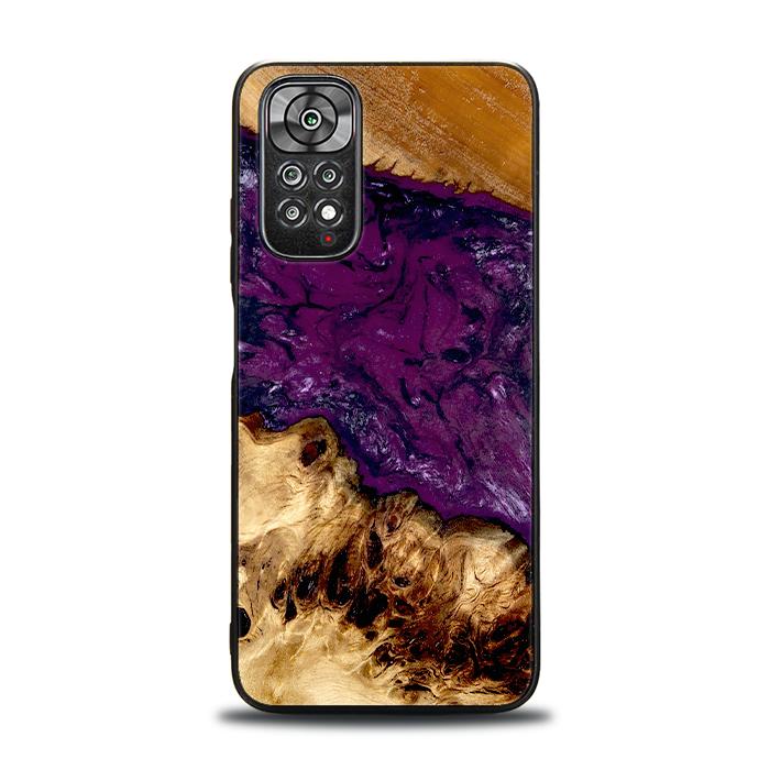 Xiaomi REDMI NOTE 11 / 11S Handyhülle aus Harz und Holz - Synergy#D134