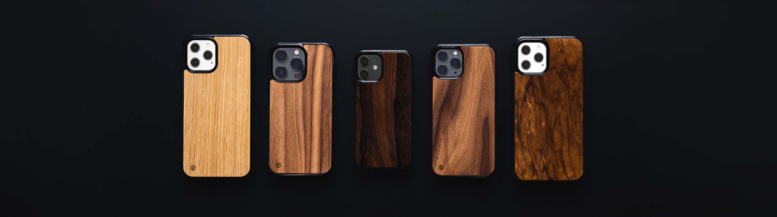 Apple iPhone 12 Handyhüllen aus Holz