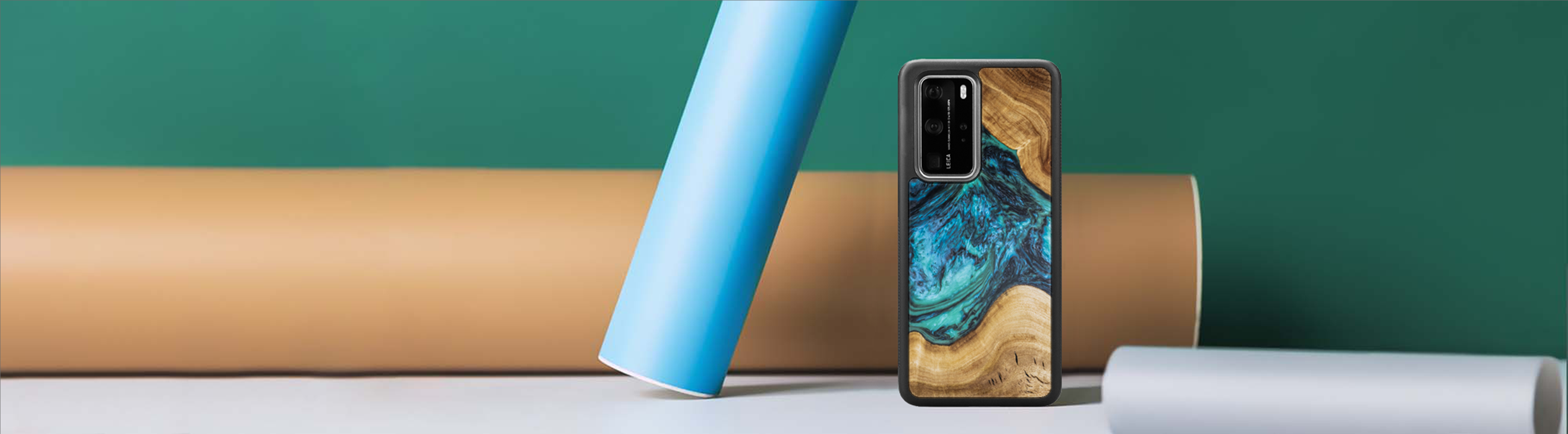 Huawei Mate 30 Pro Resin & Wood Phone Cases