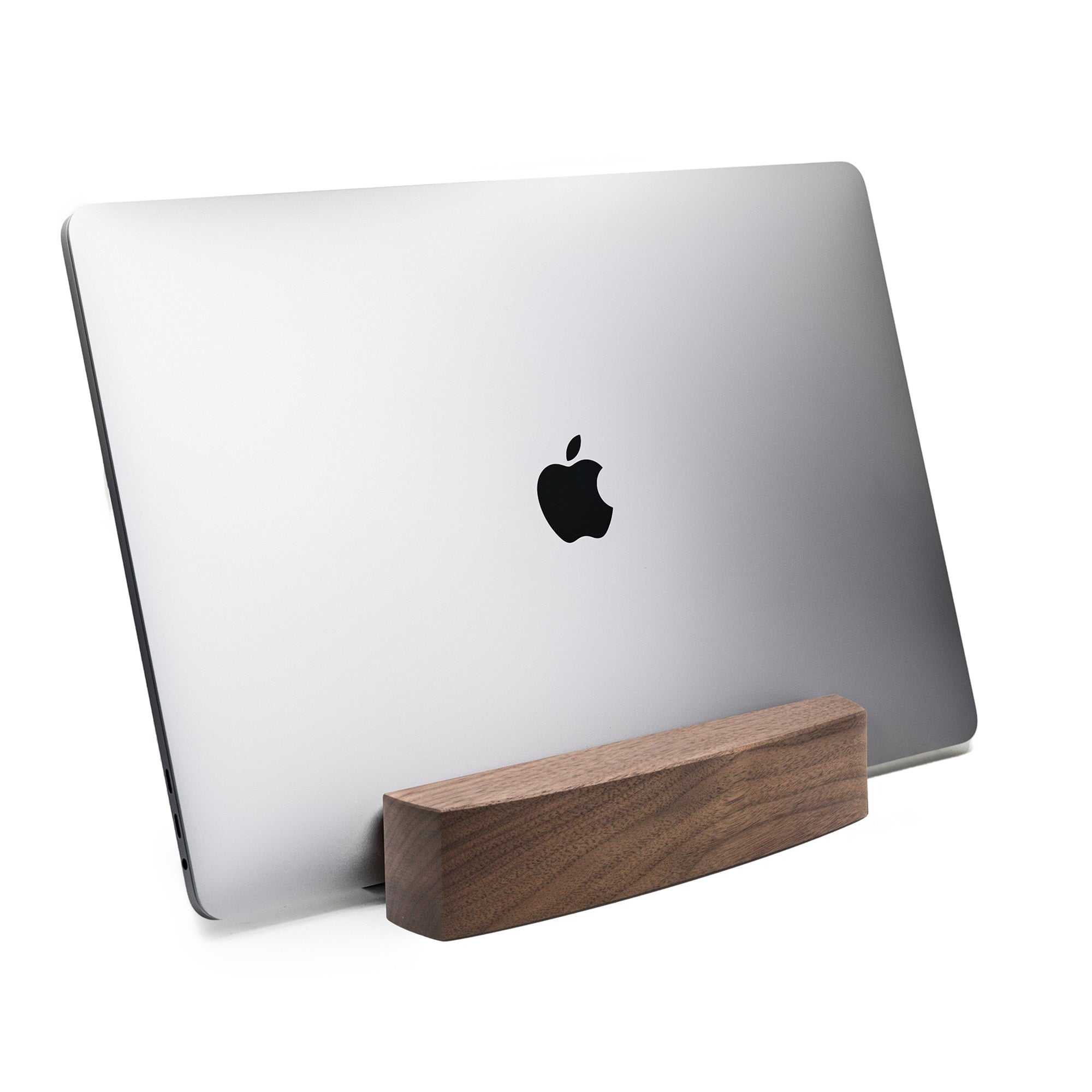 Laptop Stand Rounded American Walnut