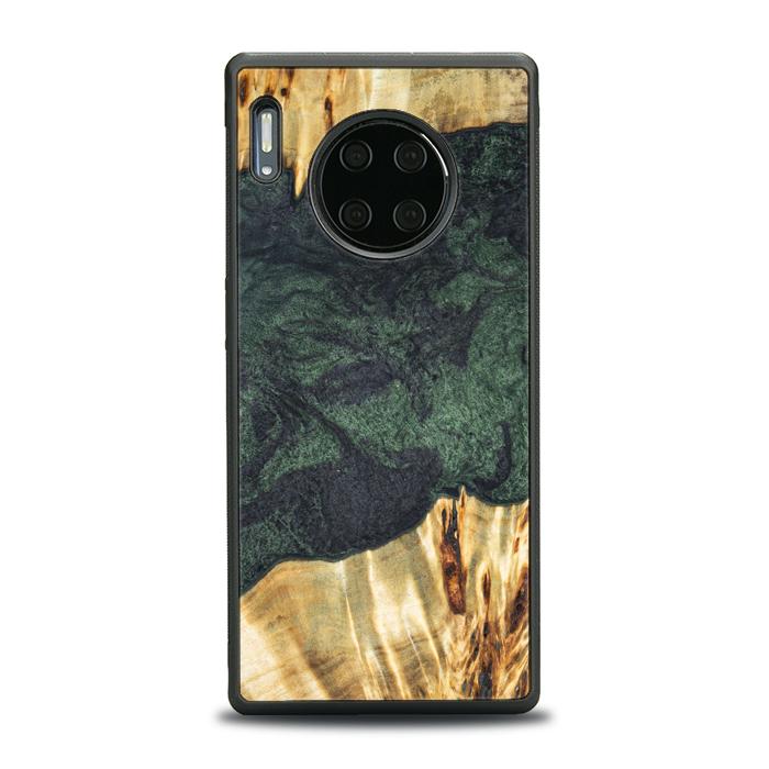 Huawei Mate 30 Pro Handyhülle aus Harz und Holz - Synergy#E14