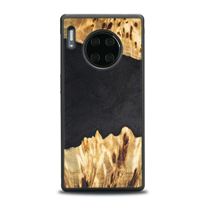 Huawei Mate 30 Pro Handyhülle aus Harz und Holz - Synergy#E19