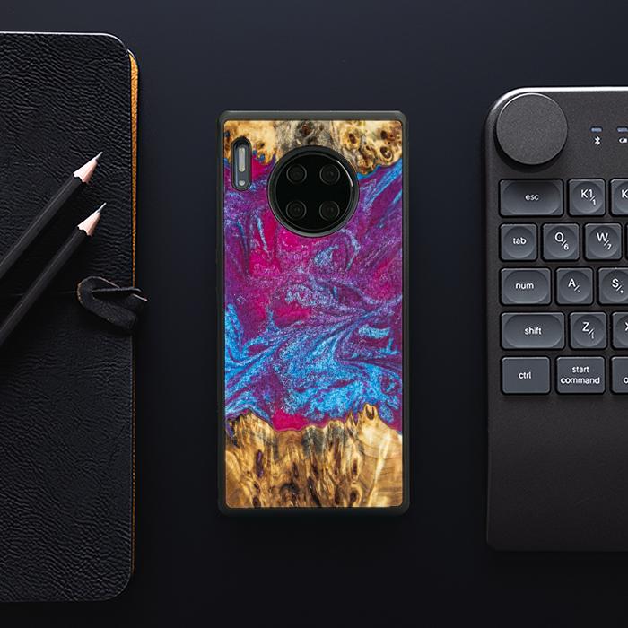 Huawei Mate 30 Pro Resin & Wood Phone Case - Synergy#E3