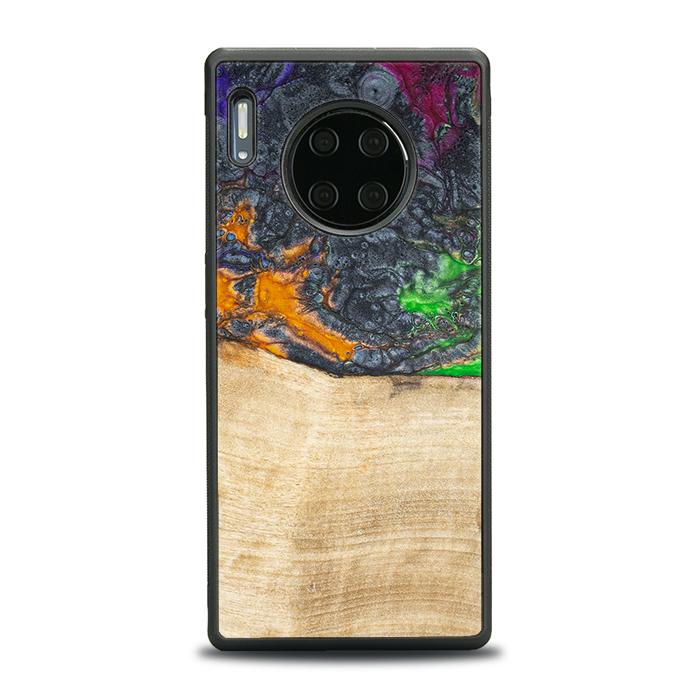 Huawei Mate 30 Pro Handyhülle aus Harz und Holz - Synergy#F16
