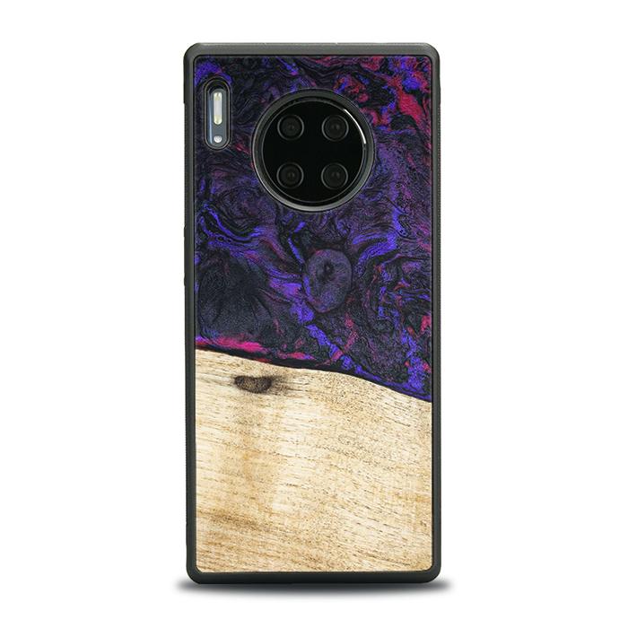 Huawei Mate 30 Pro Handyhülle aus Harz und Holz - Synergy#F18