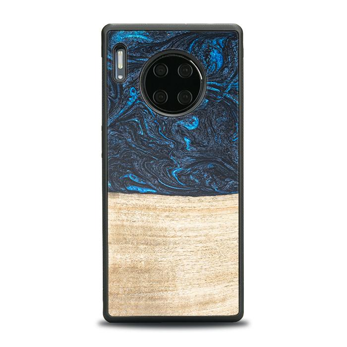 Huawei Mate 30 Pro Handyhülle aus Harz und Holz - Synergy#F19