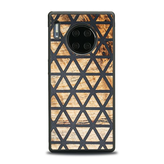 Huawei Mate 30 Pro Handyhülle aus Harz und Holz - Synergy#F29