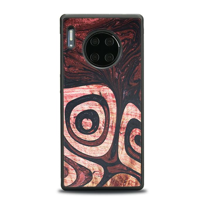 Huawei Mate 30 Pro Handyhülle aus Harz und Holz - Synergy#F32