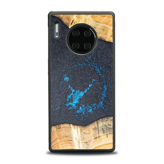 Huawei Mate 30 Pro Handyhülle aus Harz und Holz - Synergy#F35