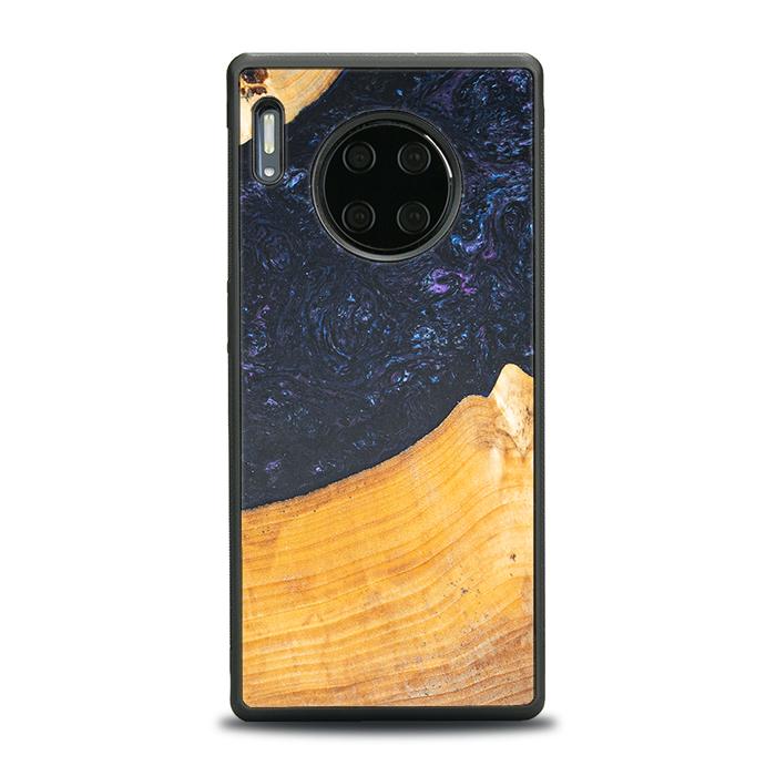 Huawei Mate 30 Pro Handyhülle aus Harz und Holz - Synergy#F37