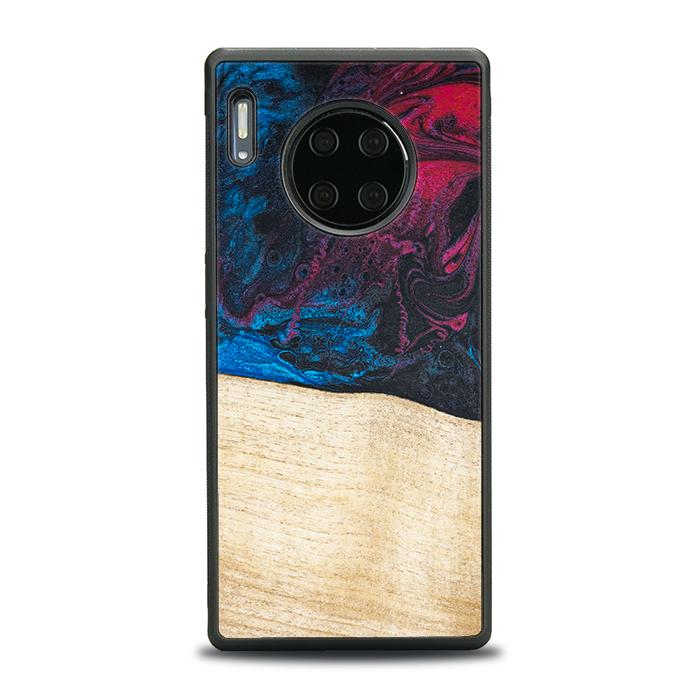 Huawei Mate 30 Pro Handyhülle aus Harz und Holz - Synergy#F9