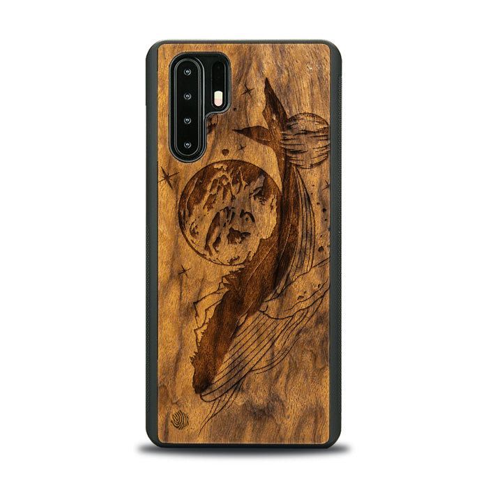 Huawei P30 Pro Wooden Phone Case - Cosmic Whale