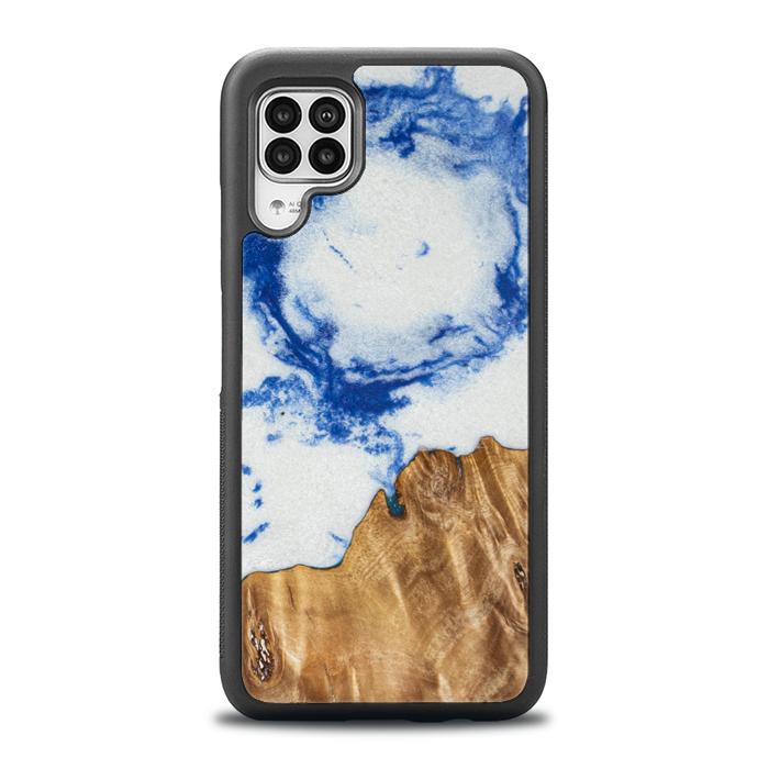 Huawei P40 lite Handyhülle aus Harz und Holz - Real#ChL