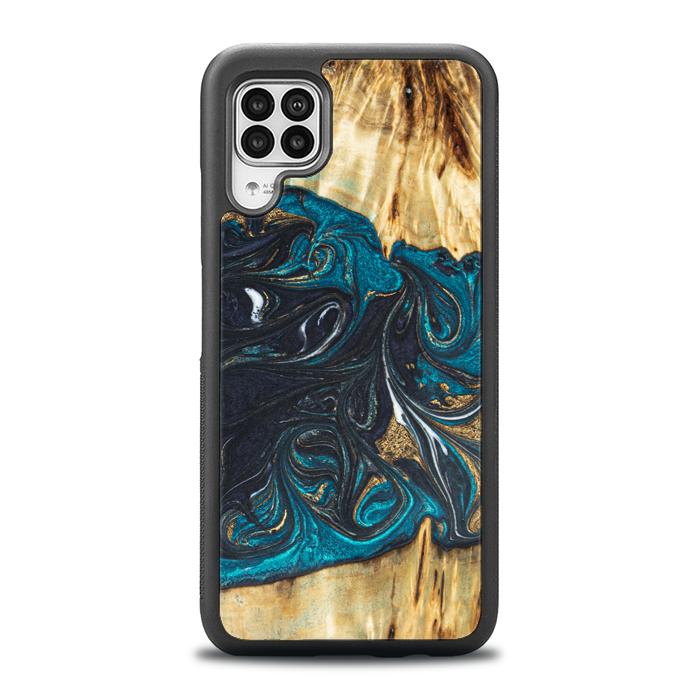 Huawei P40 lite Handyhülle aus Harz und Holz - SYNERGY#E1