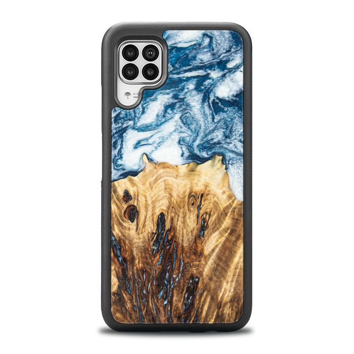 Huawei P40 lite Handyhülle aus Harz und Holz - Synergy#E23