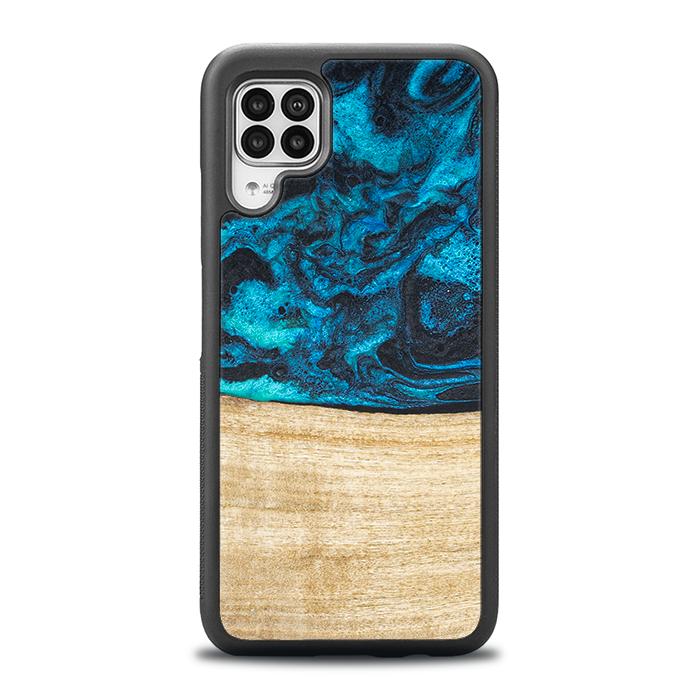 Huawei P40 lite Handyhülle aus Harz und Holz - Synergy#F11