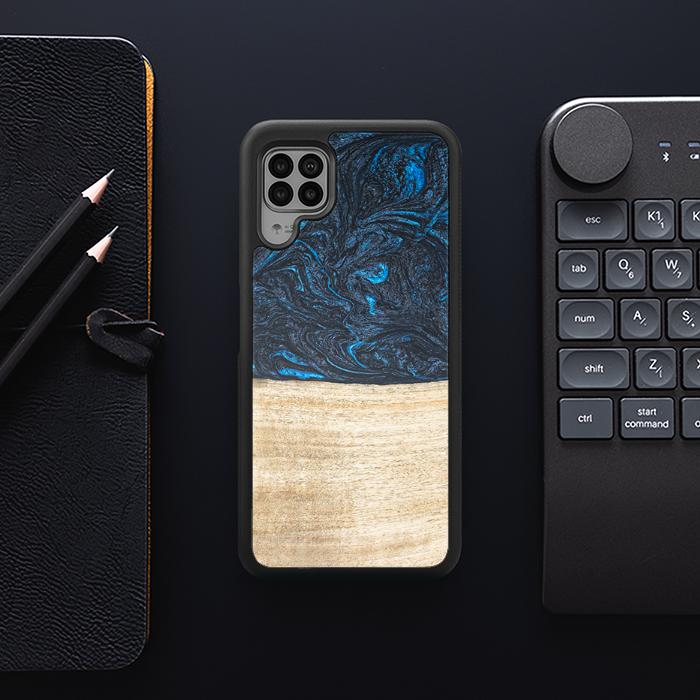 Huawei P40 lite Handyhülle aus Harz und Holz - Synergy#F19