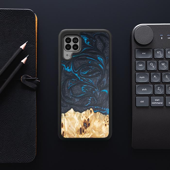 Huawei P40 lite Handyhülle aus Harz und Holz - Synergy#F21