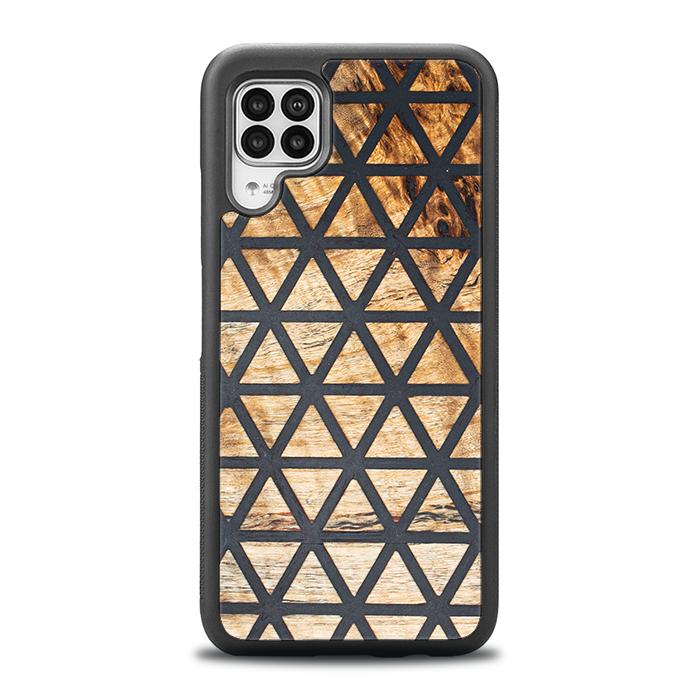 Huawei P40 lite Handyhülle aus Harz und Holz - Synergy#F29