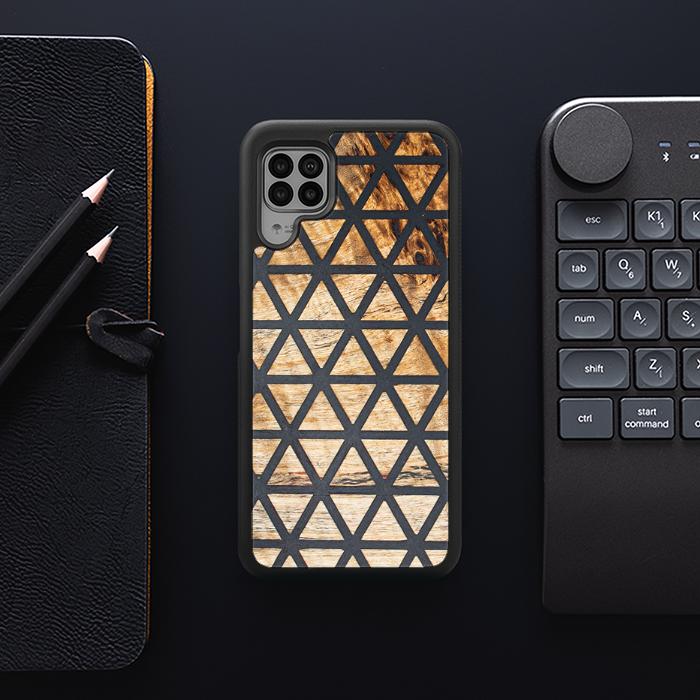 Huawei P40 lite Handyhülle aus Harz und Holz - Synergy#F29