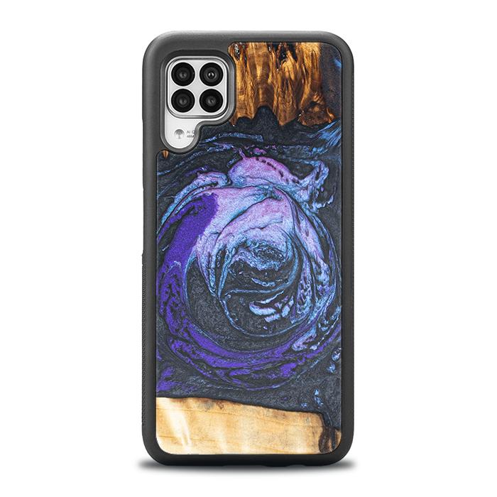 Huawei P40 lite Handyhülle aus Harz und Holz - Synergy#F34