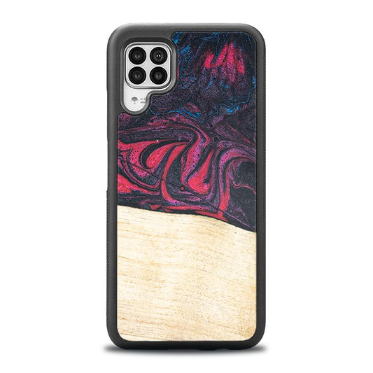 Huawei P40 lite Handyhülle aus Harz und Holz - Synergy#F5