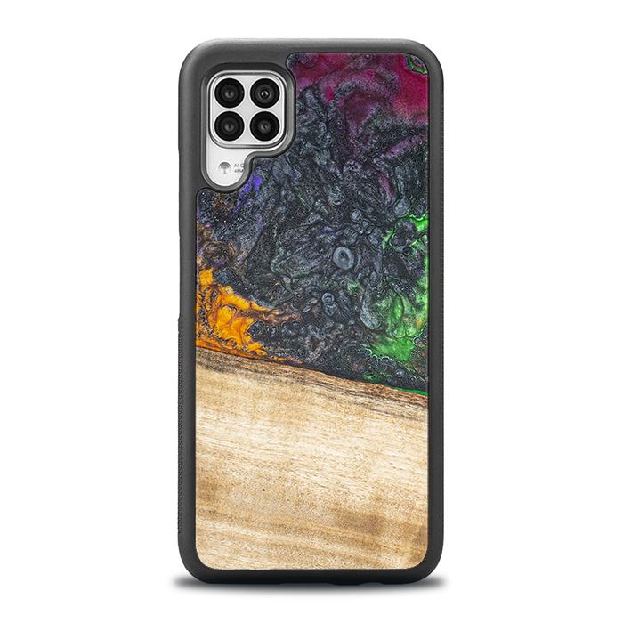 Huawei P40 lite Handyhülle aus Harz und Holz - Synergy#F8