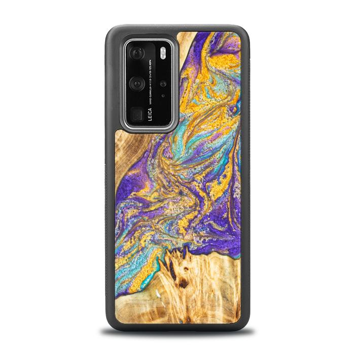 Huawei P40 Pro Resin & Wood Phone Case - SYNERGY#E2