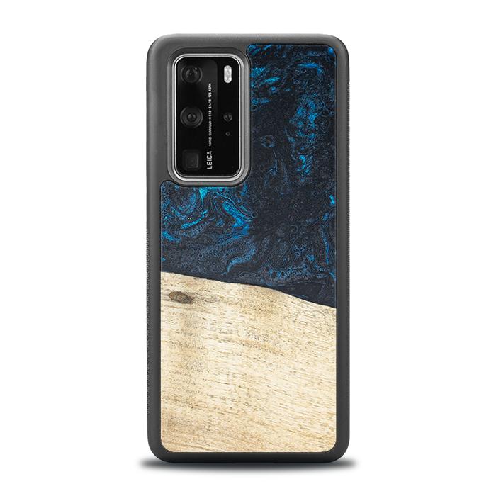 Huawei P40 Pro Handyhülle aus Harz und Holz - Synergy#F17