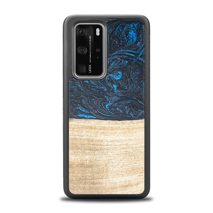 Huawei P40 Pro Handyhülle aus Harz und Holz - Synergy#F19