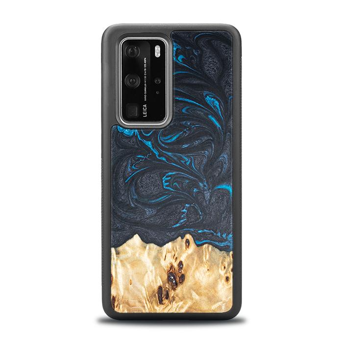 Huawei P40 Pro Handyhülle aus Harz und Holz - Synergy#F21