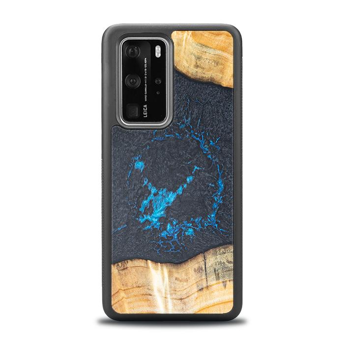 Huawei P40 Pro Handyhülle aus Harz und Holz - Synergy#F35