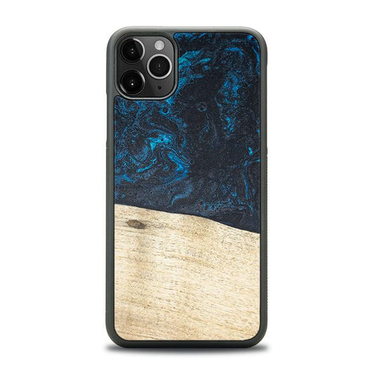 iPhone 11 Pro Max Handyhülle aus Harz und Holz - Synergy#F17