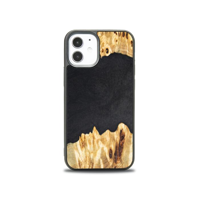 iPhone 12 Mini Handyhülle aus Harz und Holz - Synergy#E19