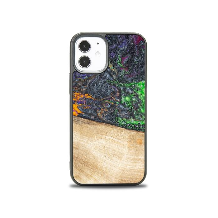 iPhone 12 Mini Handyhülle aus Harz und Holz - Synergy#F10