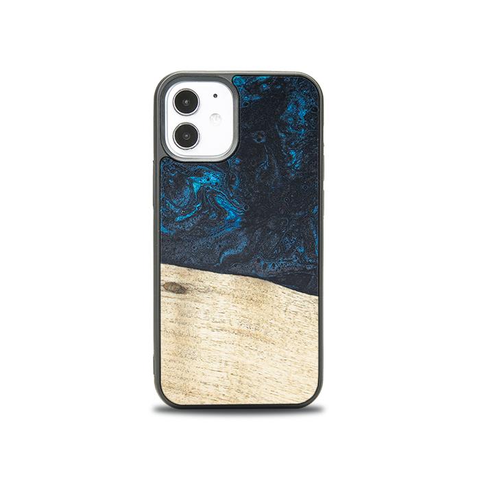 iPhone 12 Mini Handyhülle aus Harz und Holz - Synergy#F17
