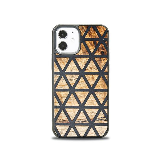 iPhone 12 Mini Handyhülle aus Harz und Holz - Synergy#F29