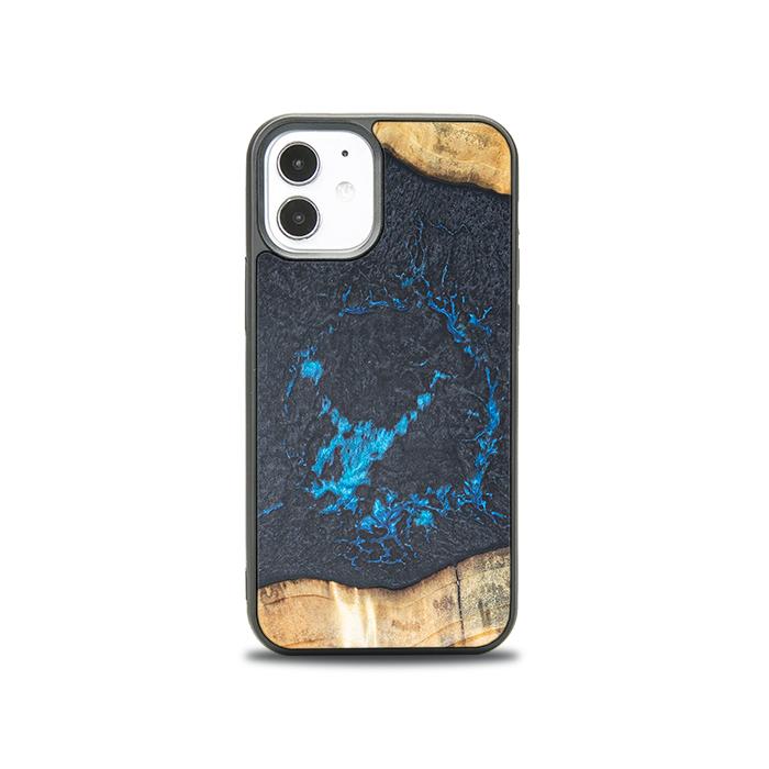 iPhone 12 Mini Handyhülle aus Harz und Holz - Synergy#F35